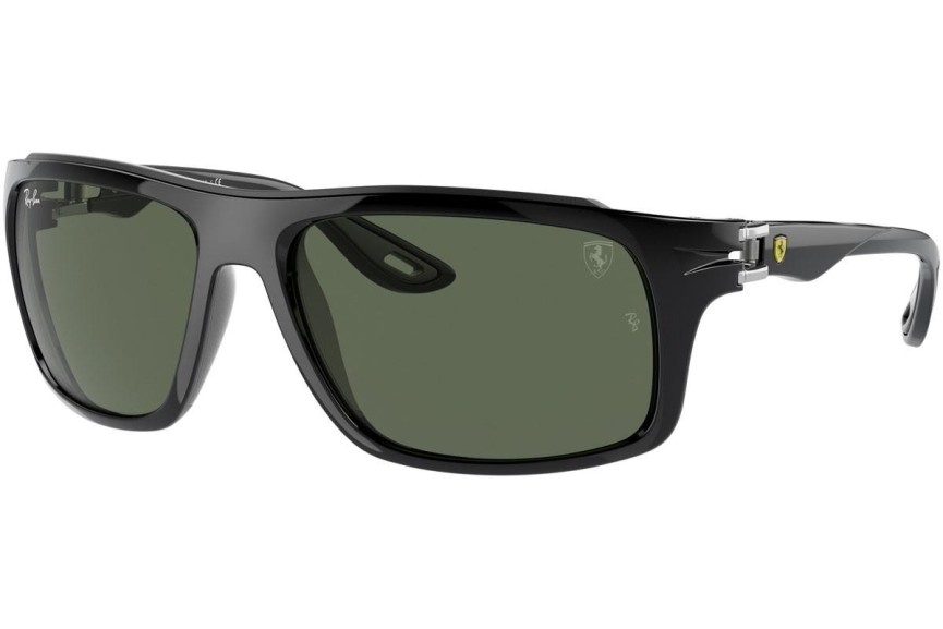 Sunčane naočale Ray-Ban RB4364M F65071 Pravokutan Crni