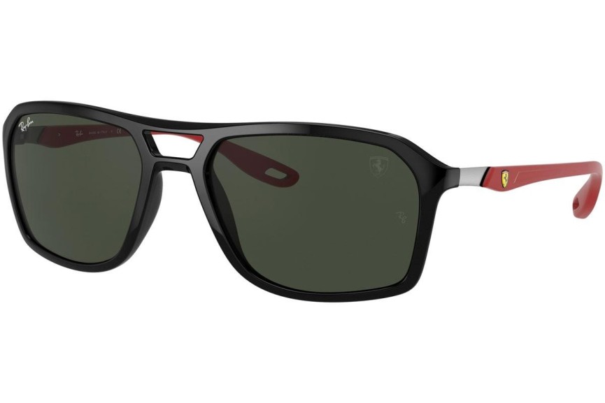 Sunčane naočale Ray-Ban RB4329M F60171 Pravokutan Crni