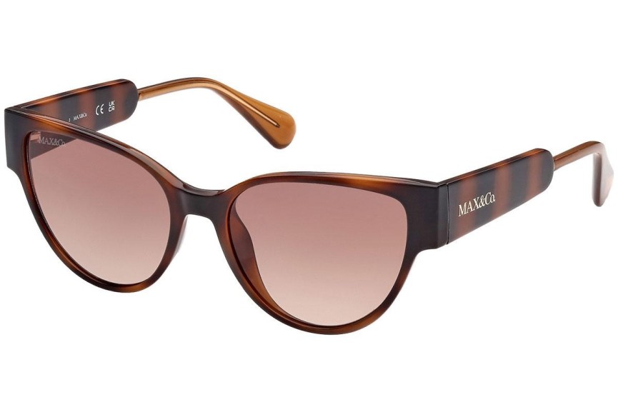 Sunčane naočale Max&Co. MO0053 52F Cat Eye Havana