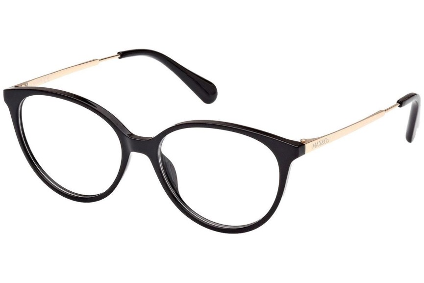 Naočale Max&Co. MO5023 01A Cat Eye Crni