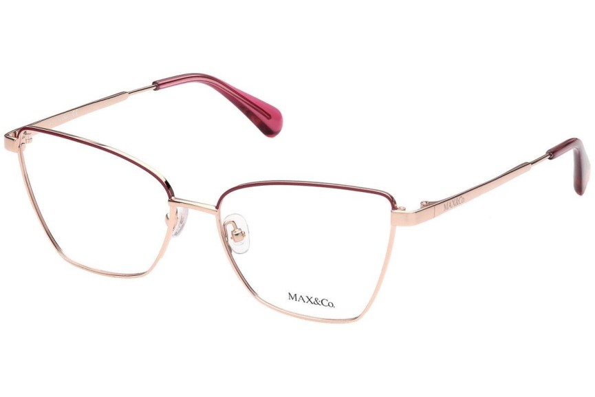 Naočale Max&Co. MO5035 033 Cat Eye Zlatni