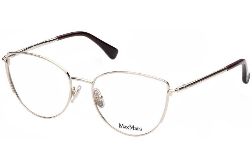 Naočale Max Mara MM5002 032 Cat Eye Zlatni