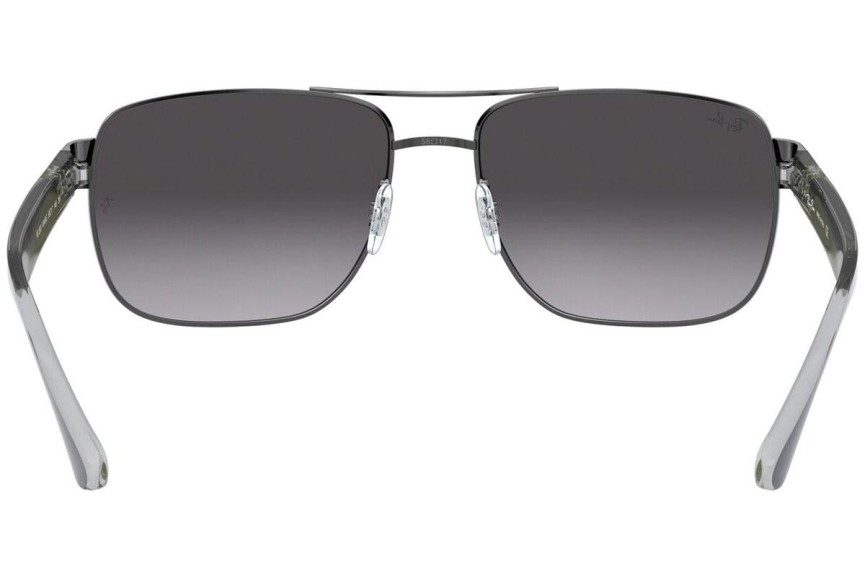 Sunčane naočale Ray-Ban RB3530 004/8G Pravokutan Srebrni