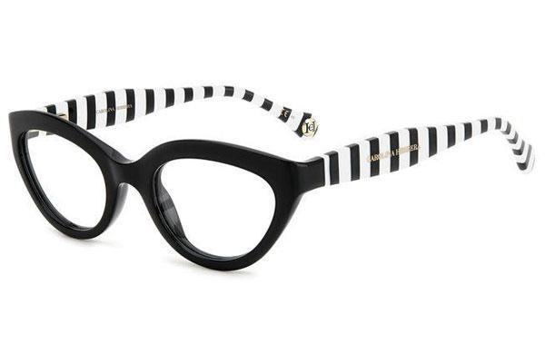 Naočale Carolina Herrera HER0090 80S Cat Eye Crni