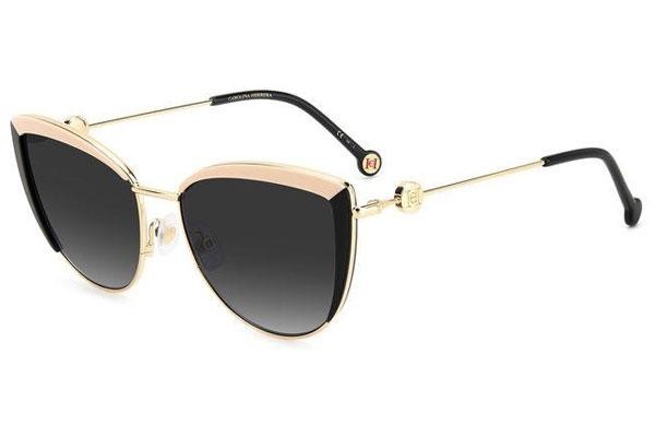 Sunčane naočale Carolina Herrera HER0112/S KDX/9O Cat Eye Zlatni