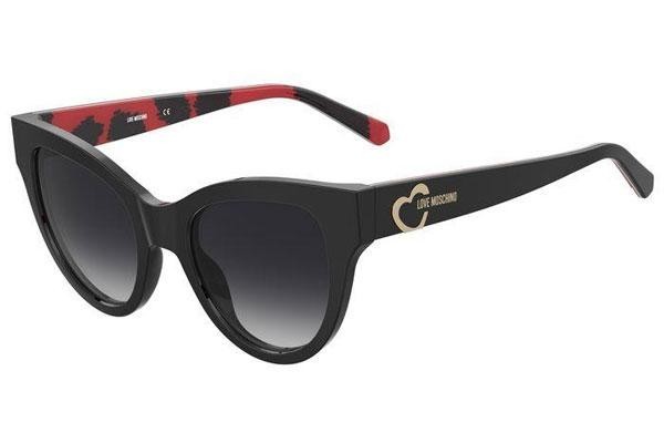 Sunčane naočale Love Moschino MOL053/S UYY/9O Cat Eye Crni