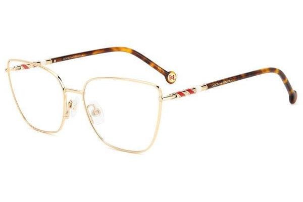 Naočale Carolina Herrera HER0098 J5G Cat Eye Zlatni