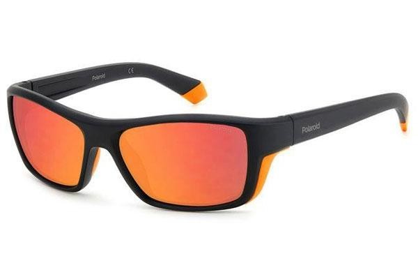 Sunčane naočale Polaroid PLD7046/S 2M5/OZ Polarized Pravokutan Crni