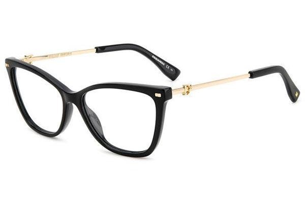 Naočale Dsquared2 D20068 807 Cat Eye Crni