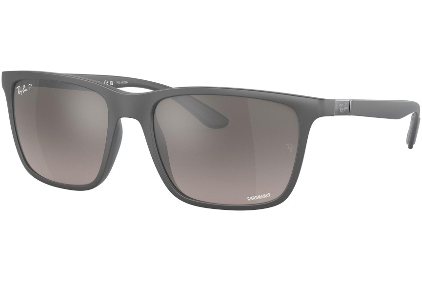 Sunčane naočale Ray-Ban Chromance Collection RB4385 60175J Polarized Kvadratni Sivi