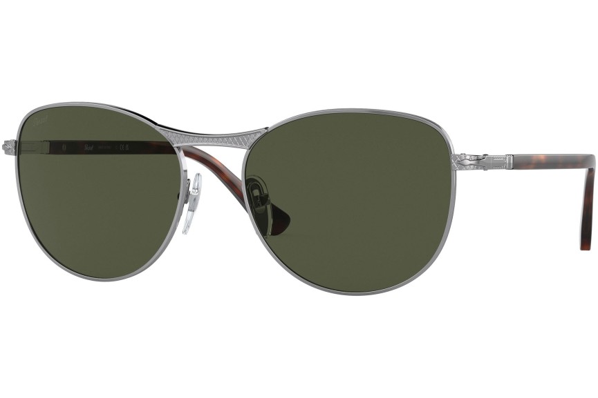 Sunčane naočale Persol PO1002S 513/31 Okrugao Srebrni