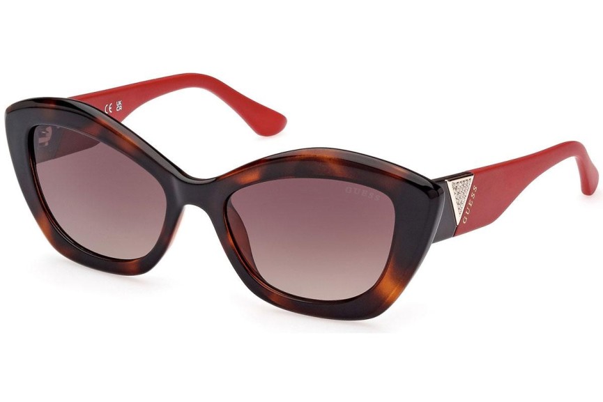 Sunčane naočale Guess GU7868 52F Cat Eye Havana