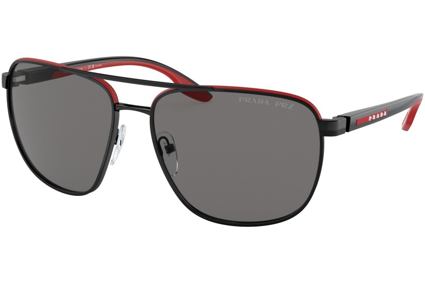 Sunčane naočale Prada Linea Rossa PS50YS 19G02G Polarized Pilotski Crni