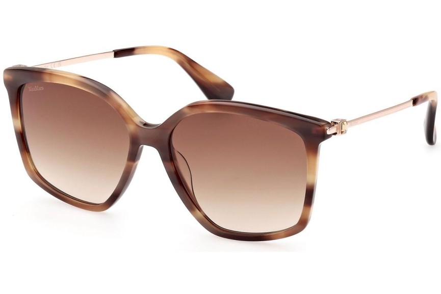 Sunčane naočale Max Mara MM0055 48F Kvadratni Havana