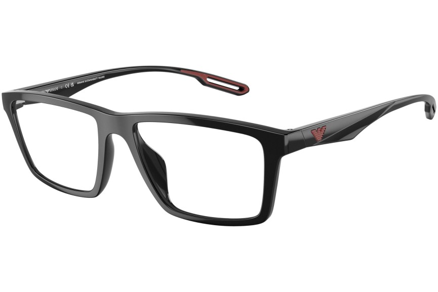 Naočale Emporio Armani EA4189U 50171W Pravokutan Crni