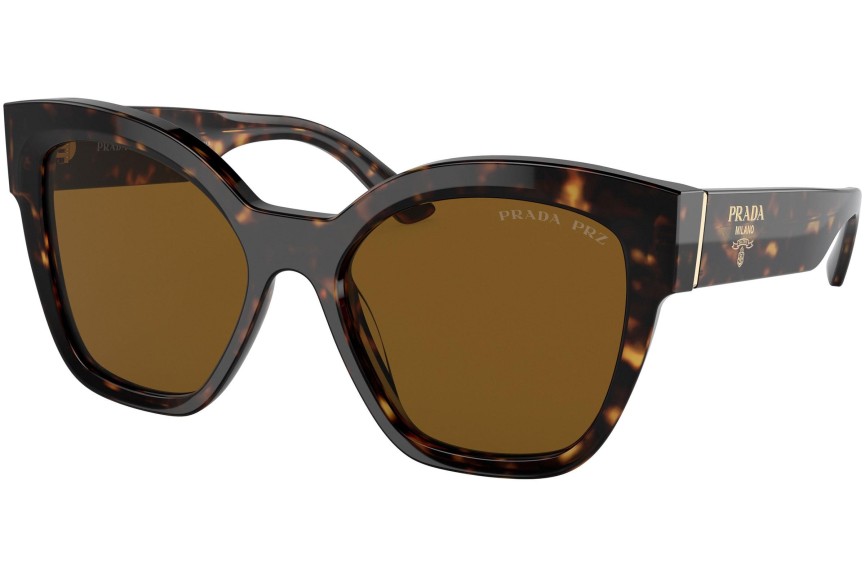 Sunčane naočale Prada PR17ZS 2AU5Y1 Polarized Kvadratni Havana