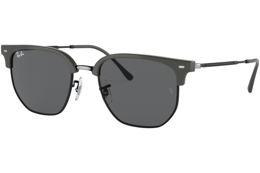 Sunčane naočale Ray-Ban New Clubmaster RB4416 6653B1 Zadebljani gornji dio Sivi