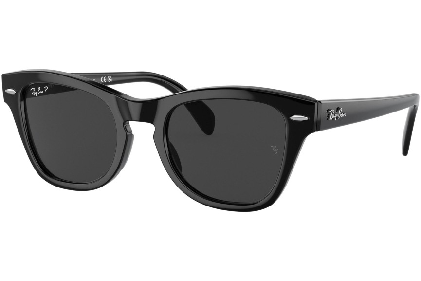 Sunčane naočale Ray-Ban RB0707S 901/48 Polarized Kvadratni Crni