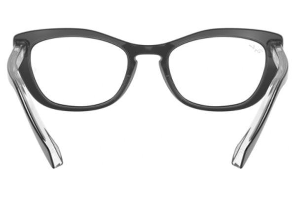 Naočale Ray-Ban RX5366 2034 Cat Eye Crni