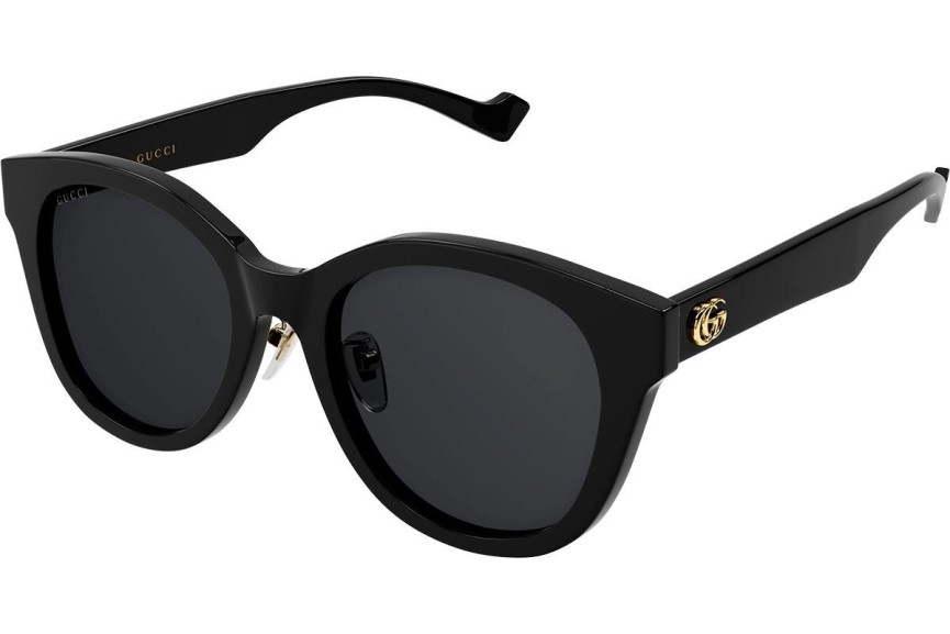 Sunčane naočale Gucci GG1002SK 001 Okrugao Crni