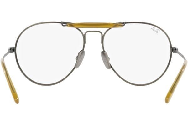 Naočale Ray-Ban Titanium Collection RX8063V 1223 Pilotski Srebrni