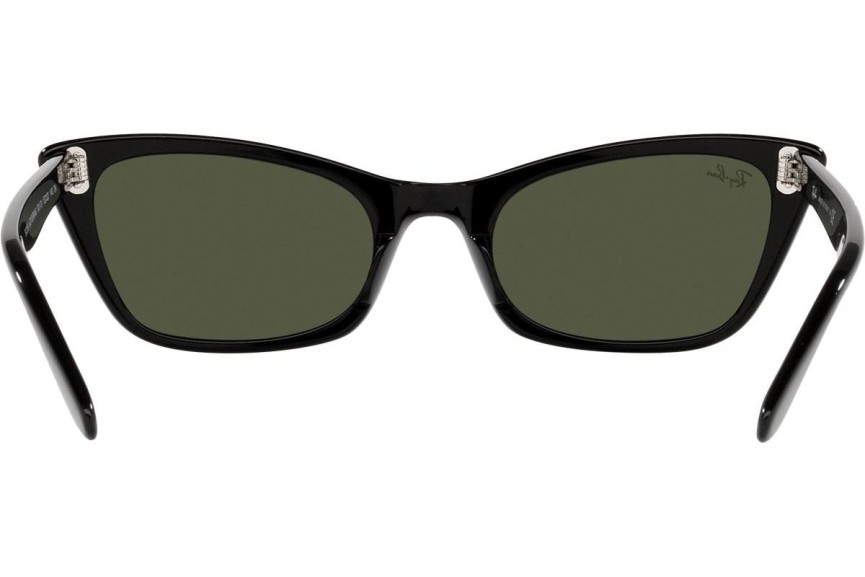 Sunčane naočale Ray-Ban Lady Burbank RB2299 901/31 Cat Eye Crni