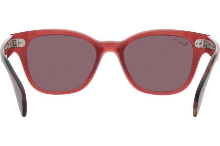 Sunčane naočale Ray-Ban RB0880S 6639AF Polarized Kvadratni Ružičasti