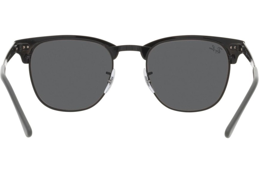 Sunčane naočale Ray-Ban Clubmaster Metal RB3716 9256B1 Zadebljani gornji dio Sivi