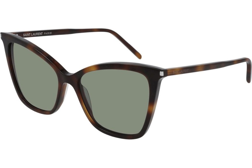 Sunčane naočale Saint Laurent SL384 002 Cat Eye Havana