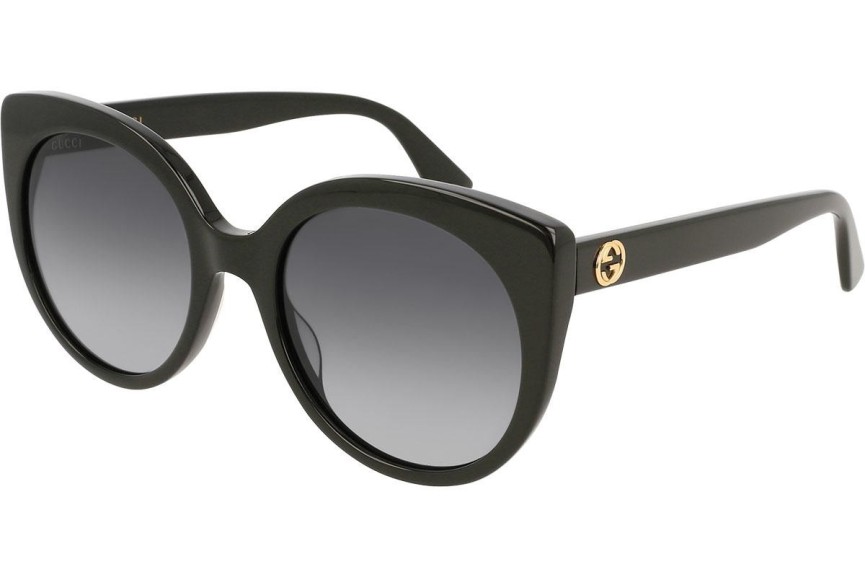 Sunčane naočale Gucci GG0325S 001 Cat Eye Crni