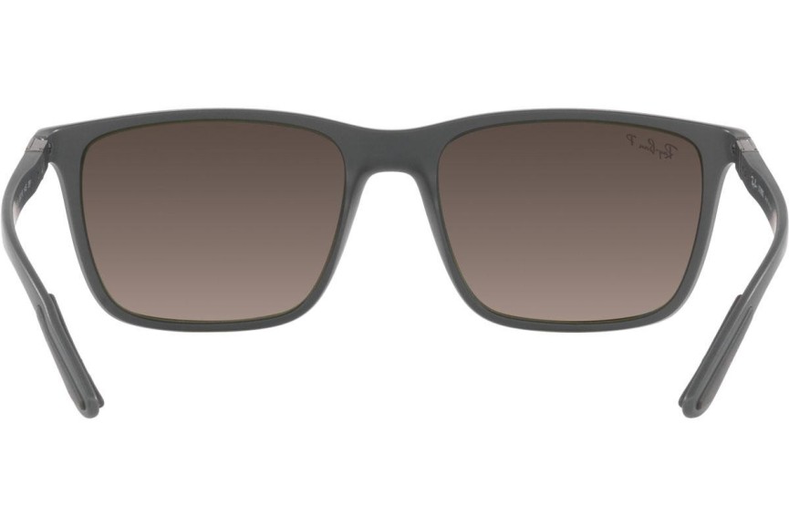 Sunčane naočale Ray-Ban Chromance Collection RB4385 60175J Polarized Kvadratni Sivi