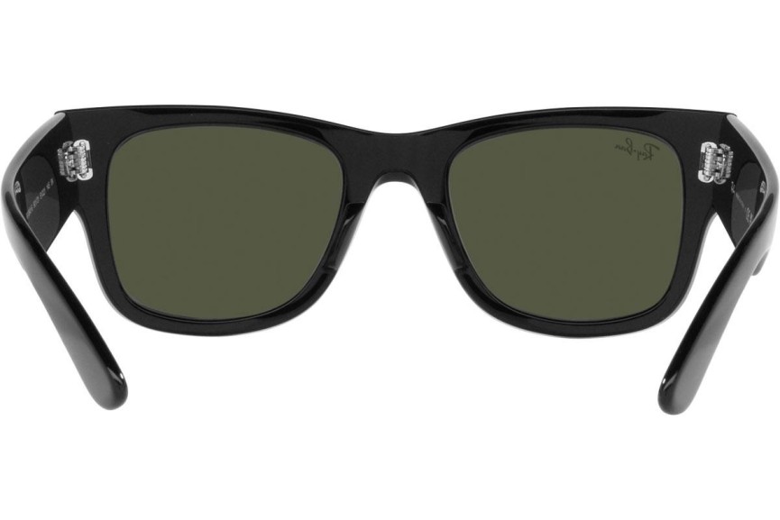 Sunčane naočale Ray-Ban Mega Wayfarer RB0840S 901/31 Kvadratni Crni