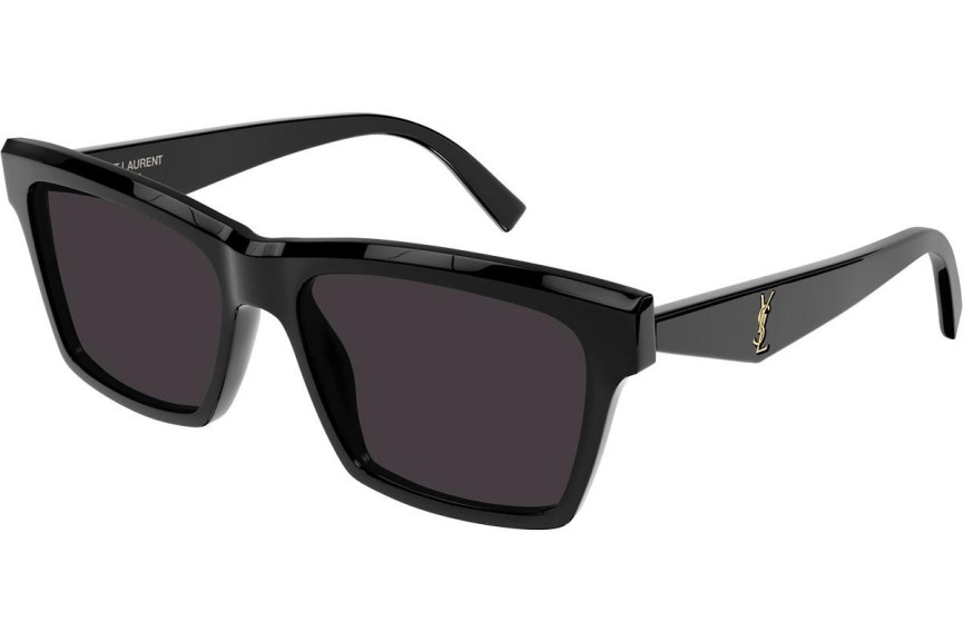 Sunčane naočale Saint Laurent SLM104 004 Polarized Kvadratni Crni