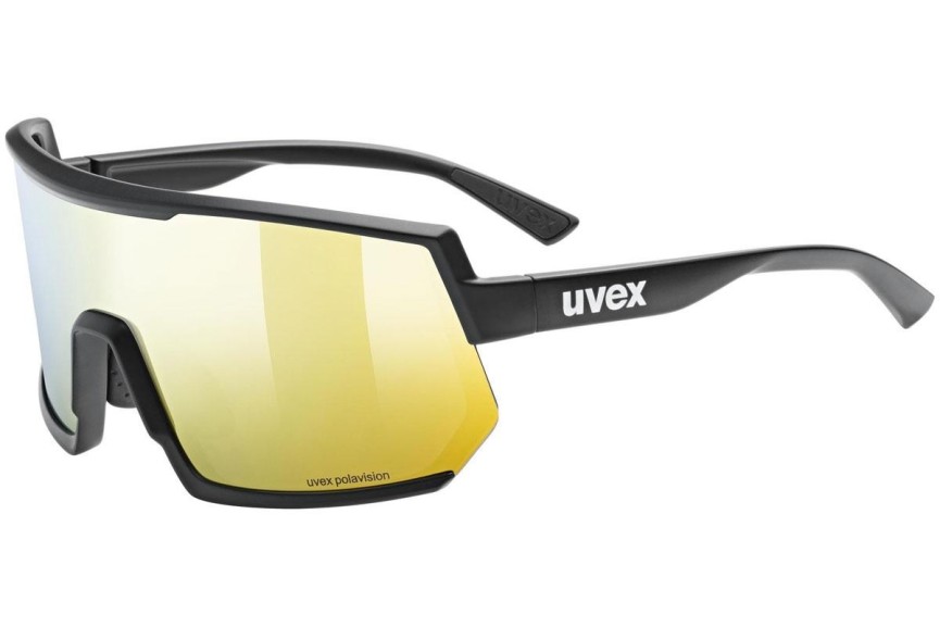 Sunčane naočale uvex sportstyle 235 P 2230 Polarized Spojene | Shield Crni