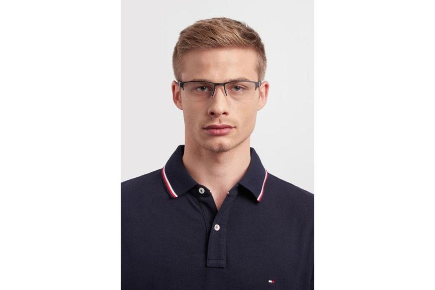 Naočale Tommy Hilfiger TH1905 003 Pravokutan Crni