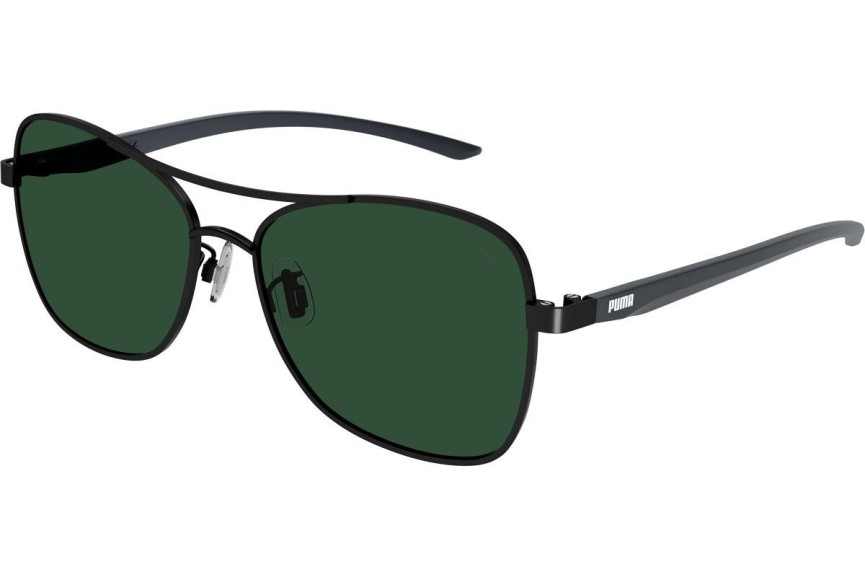 Sunčane naočale Puma PE0167SA 002 Polarized Pravokutan Crni