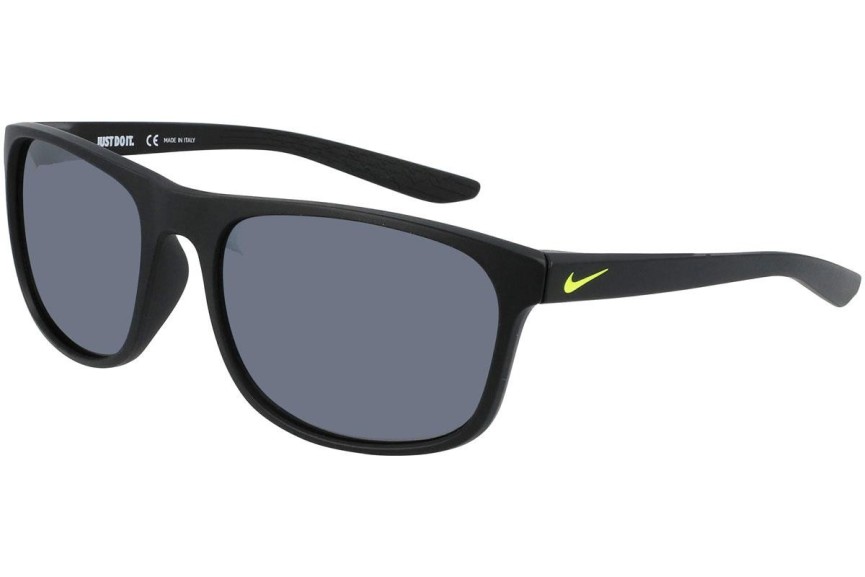 Sunčane naočale Nike Endure FJ2185 011 Pravokutan Crni