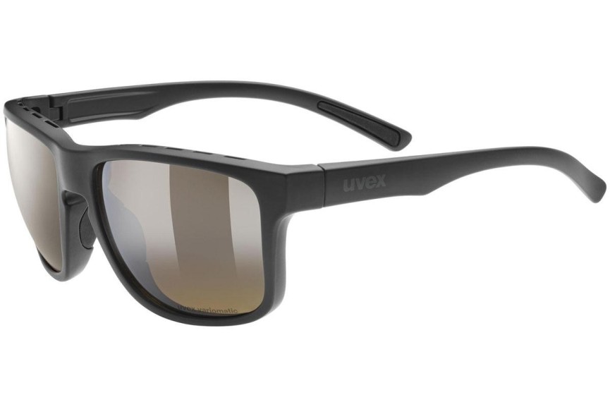 Sunčane naočale uvex sportstyle 312 VPX 2261 Polarized Kvadratni Crni