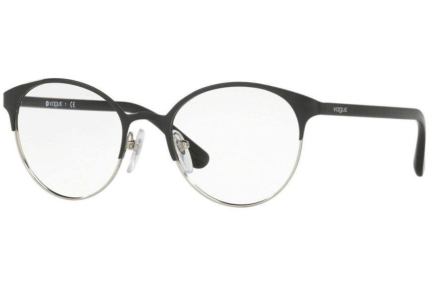 Naočale Vogue Eyewear Light and Shine Collection VO4011 352 Okrugao Crni