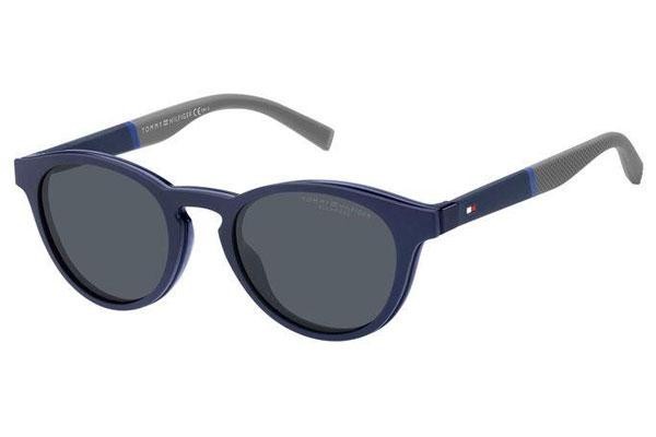 Naočale Tommy Hilfiger TH1902/CS PJP/C3 Polarized Okrugao Plavi