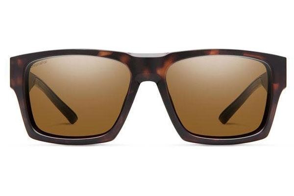 Sunčane naočale Smith OUTLIERXL2 N9P/L5 Polarized Pravokutan Havana