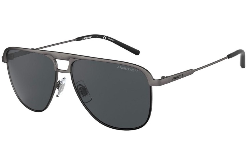 Sunčane naočale Arnette Holboxx AN3082 731/81 Polarized Pilotski Sivi