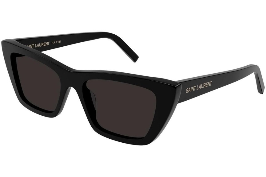 Sunčane naočale Saint Laurent SL276MICA 032 Cat Eye Crni