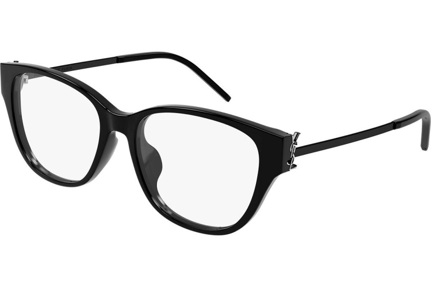 Naočale Saint Laurent SLM48O_C/F 002 Cat Eye Crni