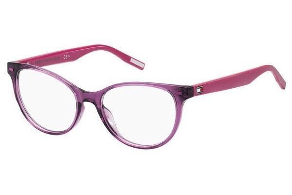 Naočale Tommy Hilfiger Junior TH1928 8CQ Cat Eye Ljubičasti