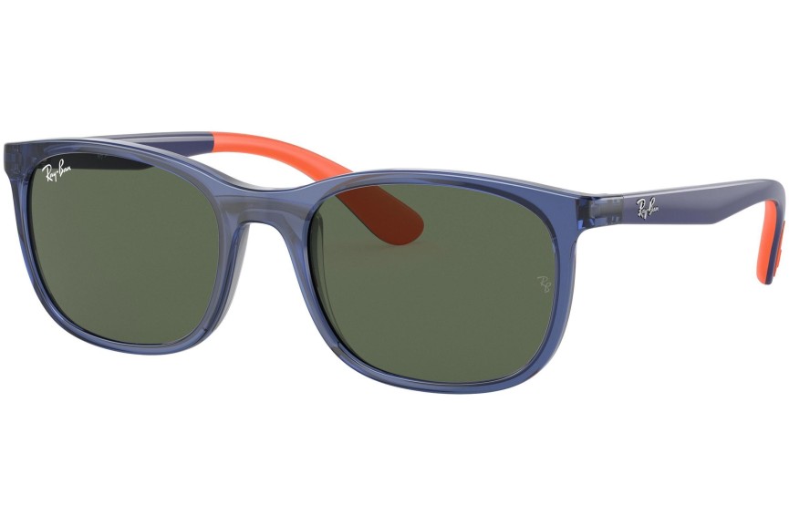 Sunčane naočale Ray-Ban Junior RJ9076S 712471 Pravokutan Plavi