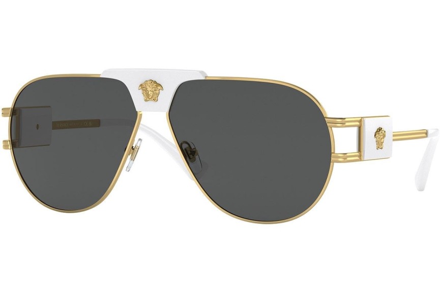 Sunčane naočale Versace Special Project Aviator VE2252 147187 Pilotski Zlatni