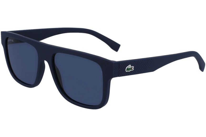 Sunčane naočale Lacoste L6001S 401 Flat Top Plavi