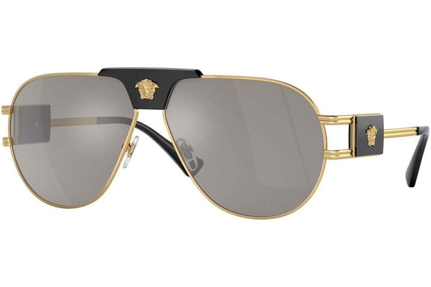 Sunčane naočale Versace Special Project Aviator VE2252 10026G Pilotski Zlatni