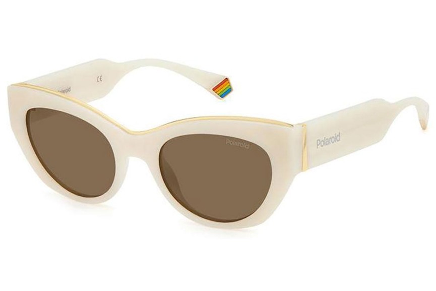 Sunčane naočale Polaroid PLD6199/S/X SZJ/SP Polarized Cat Eye Bijeli